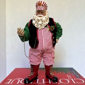 Clothtiques Possible Dreams 2000 Jingle Journey 15105 Watch Santa Figurine